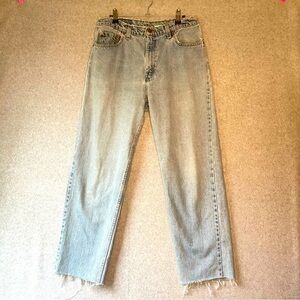 Levi's Light Blue 560 Straight Jeans Size 13